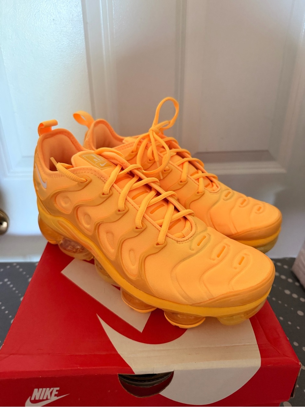 Nike Women’s Yellow VaporMax Plus Sneakers